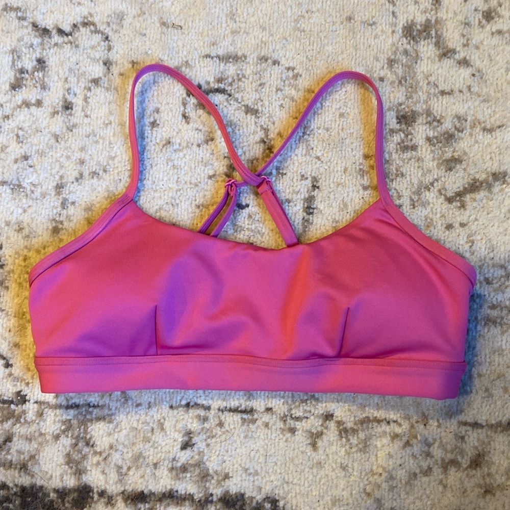 Alo Yoga Paradise Pink Airlift Intrigue Bra
